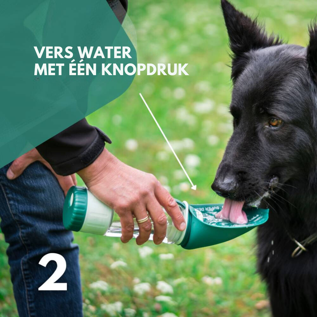 Drinkfles voor Honden