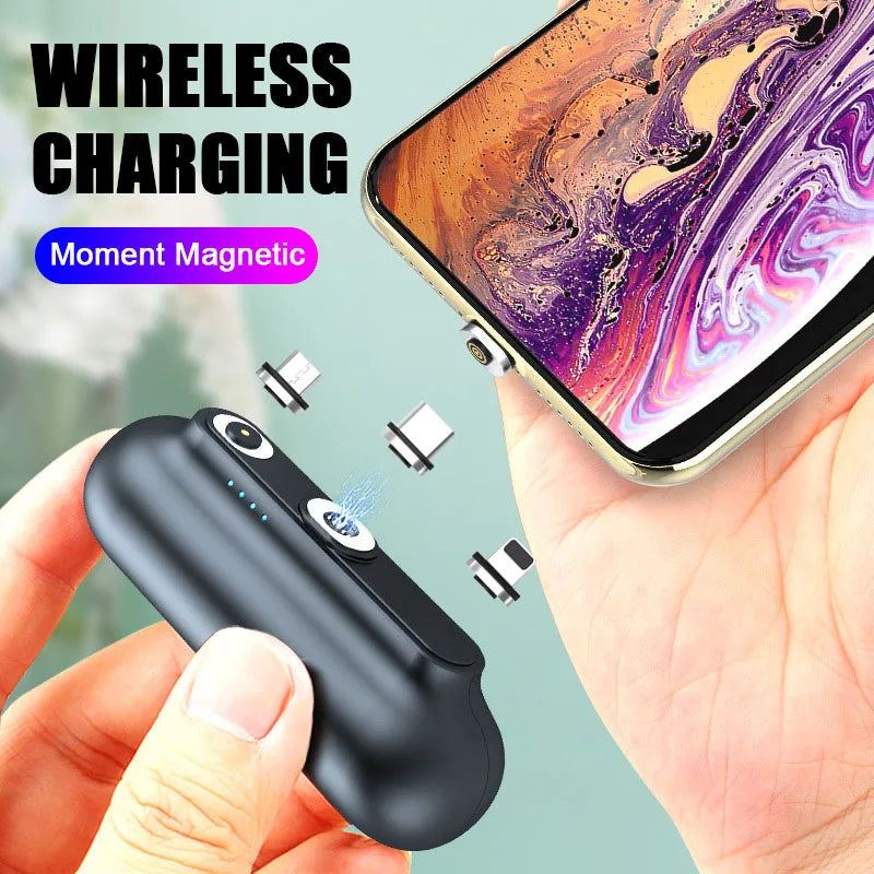 Mini Magnetische Power Bank